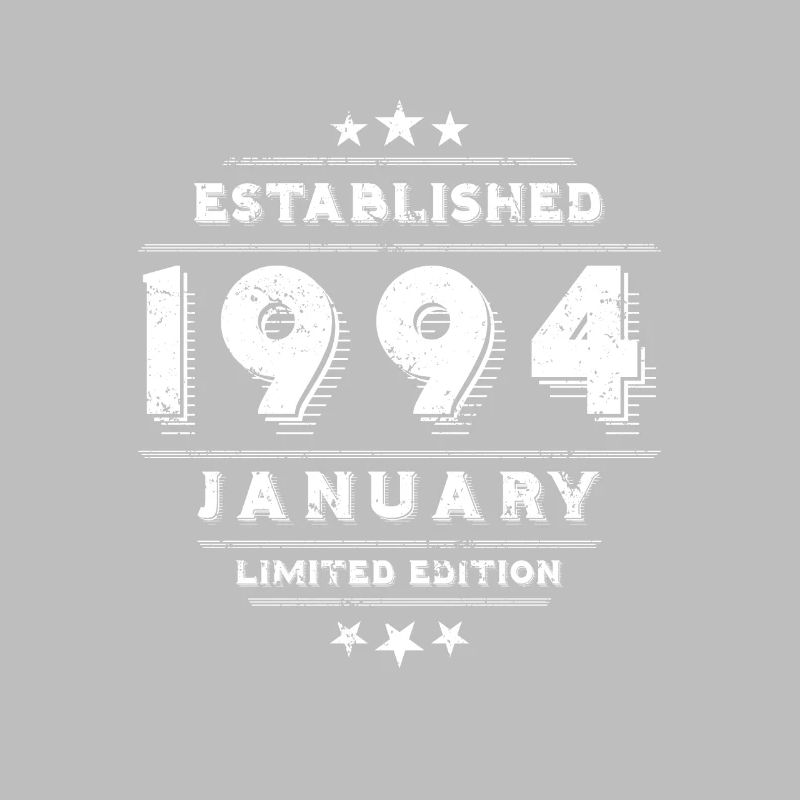Anniversaire en Janvier 1994 - Janvier