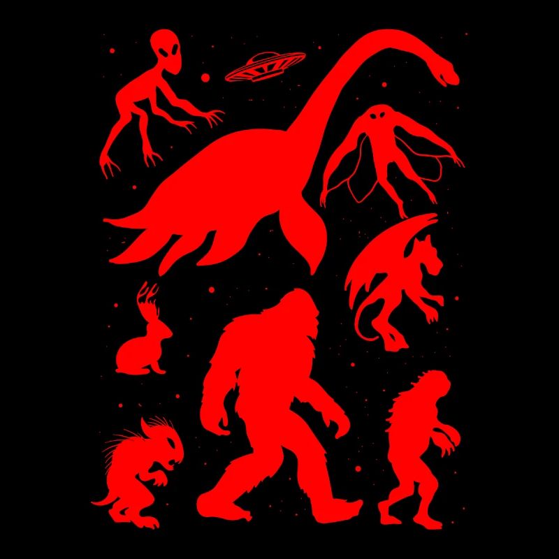 Cryptidcore Aesthetic Cryptid Monsters