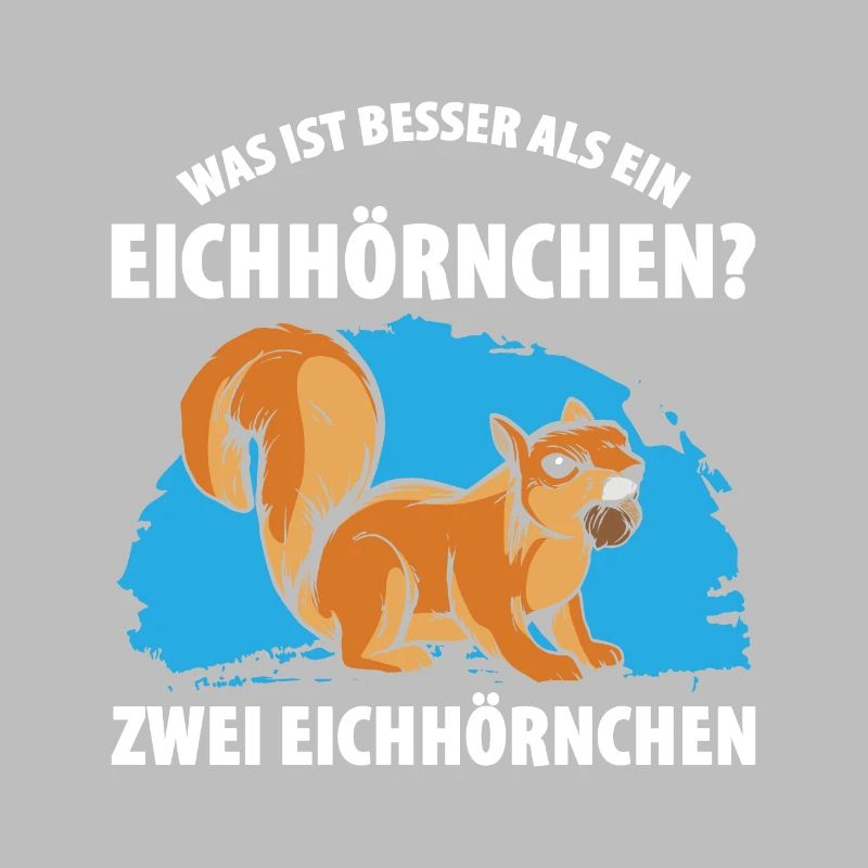 Was ist besser als ein Eichhörnchen? Zwei