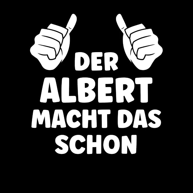 Albert Lustiger Spruch Vorname Name Albert