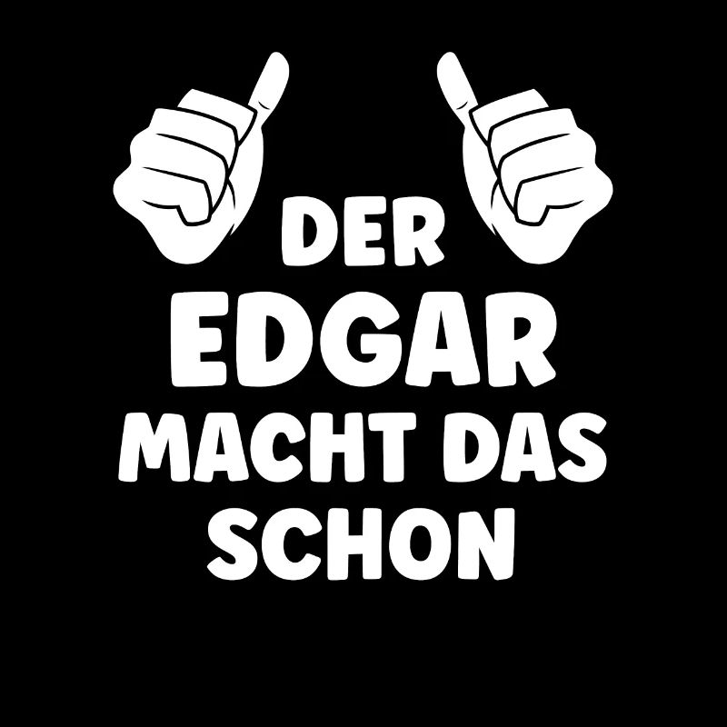 Edgar Lustiger Spruch Vorname Name Edgar