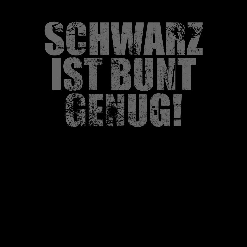 Schwarz Ist Bunt Genug