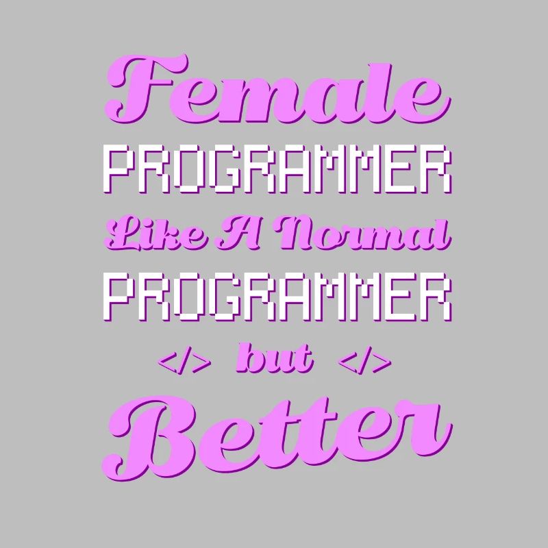 Developer Coder Programmer Female