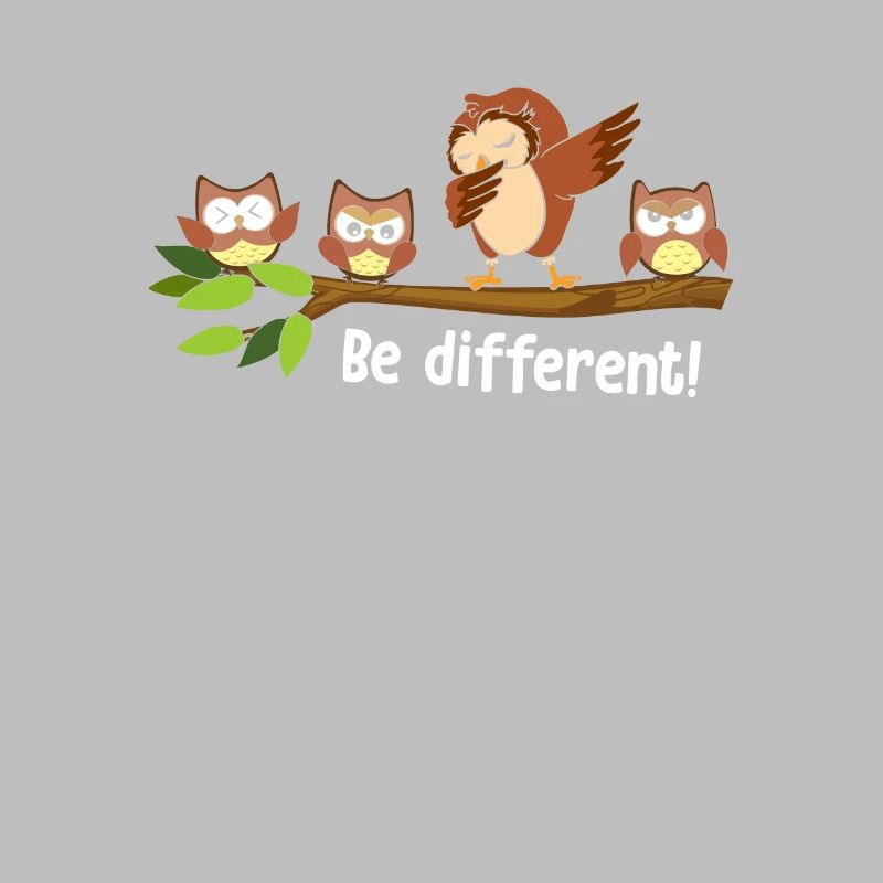 Be Different Dabbing Eule