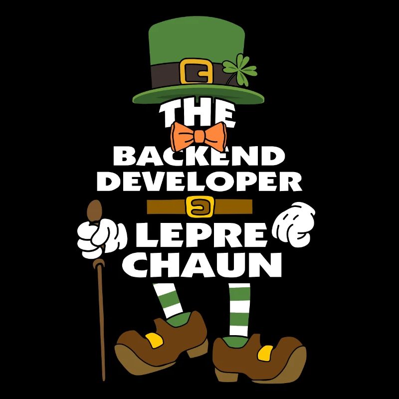 The Backend Developer Leprechaun St Patrick's Day