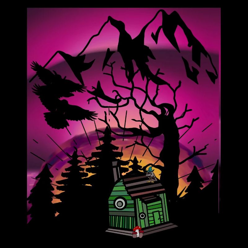 Horizont Waldbewohner Kinder Märchen Märchenfigur