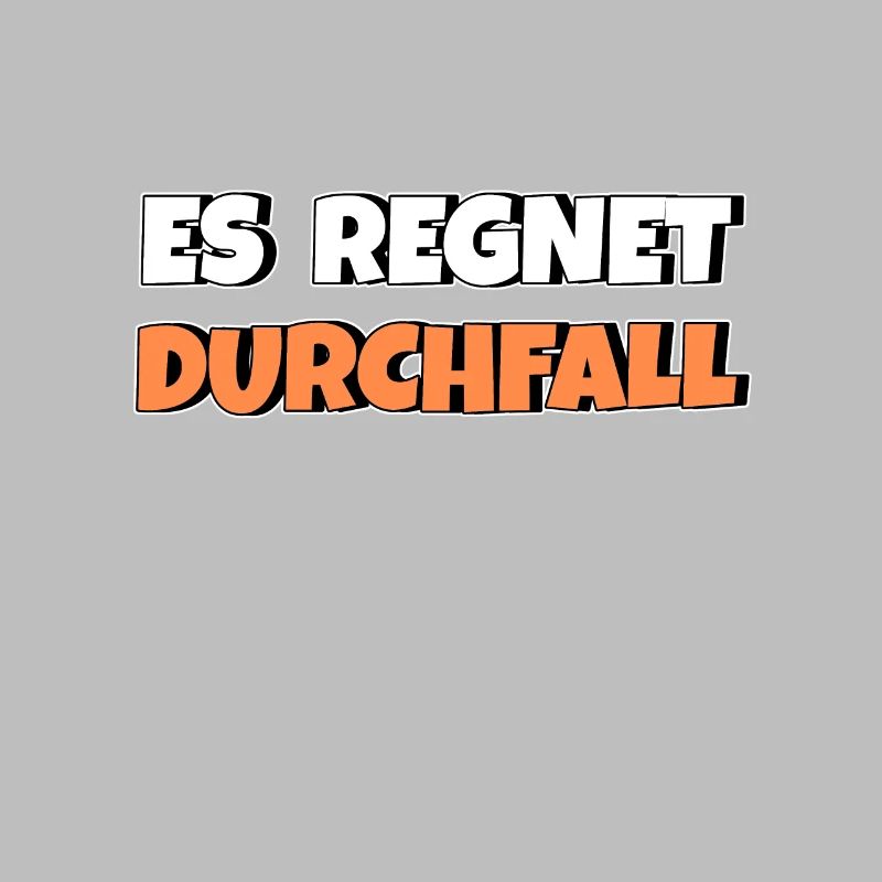 Es regnet Durchfall