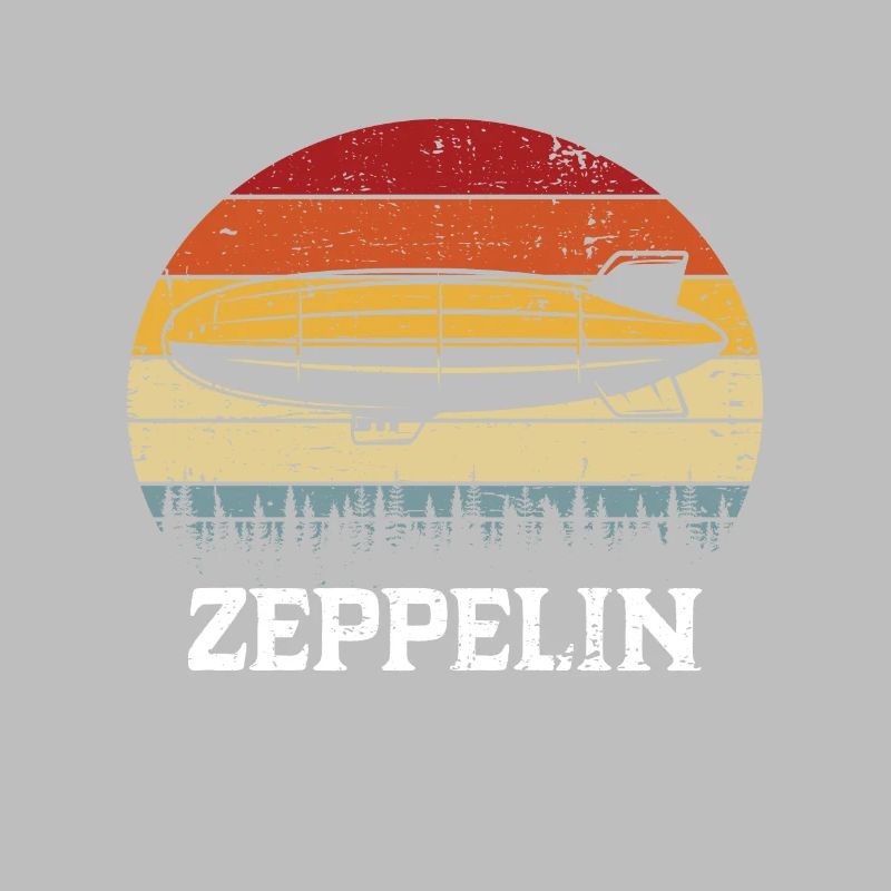 Zeppelin Avion Dirigeable Aviation guidée