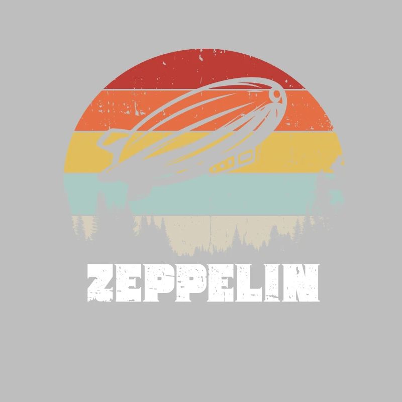 Zeppelin Avion Dirigeable Aviation guidée