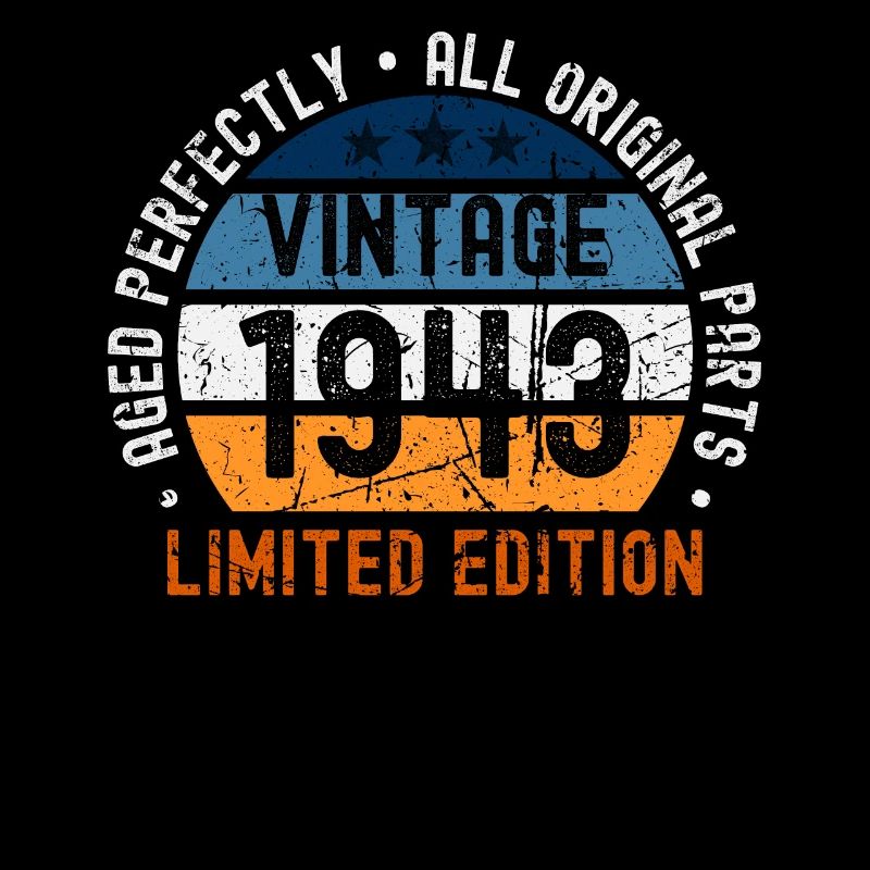 80. Geburtstag Vintage 1943
