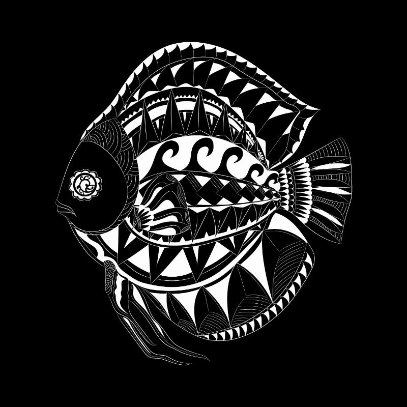 Maori Fish Polynesian Tattoo