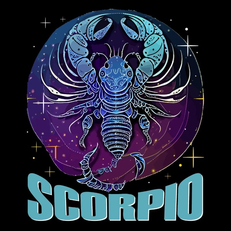 Scorpio Celestial Scorpion Zodiac Symbol Scorpius