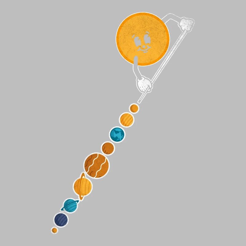 Solar System Planets Space Funny