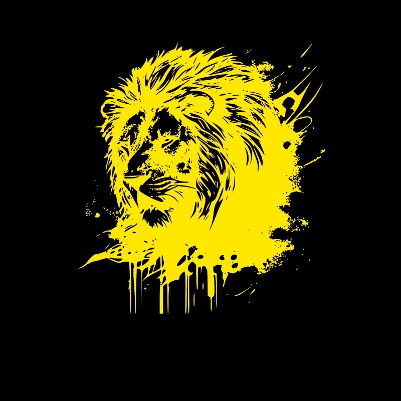 Tête de lion
