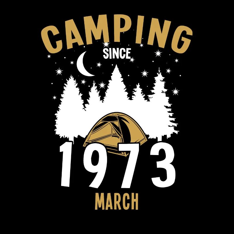 Anniversaire: Camping depuis mars 1973 Camping