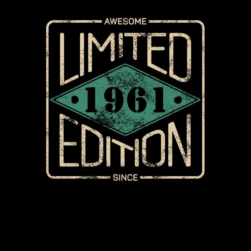 Awesome Since 1961 Retro Vintage Design