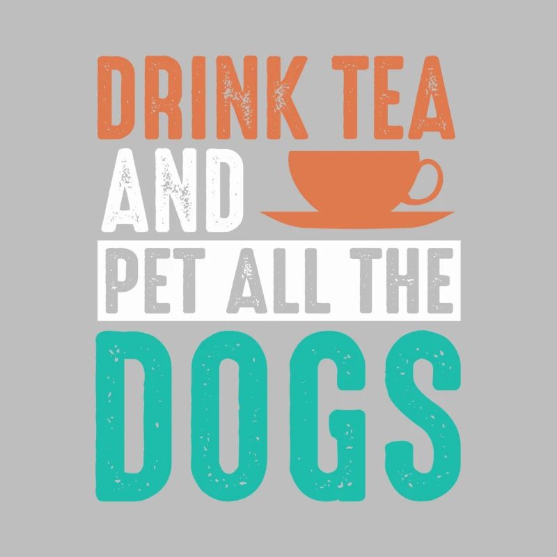 Tea Drinking Pet Dogs Chai Drinker
