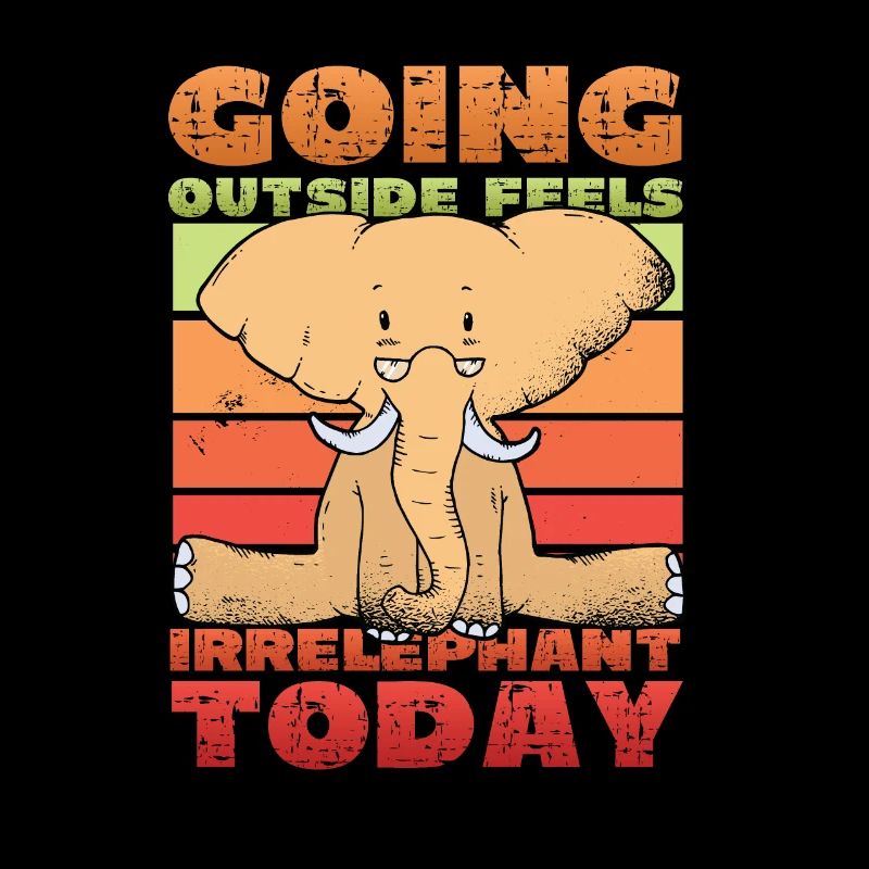 Going outside today feels lazy