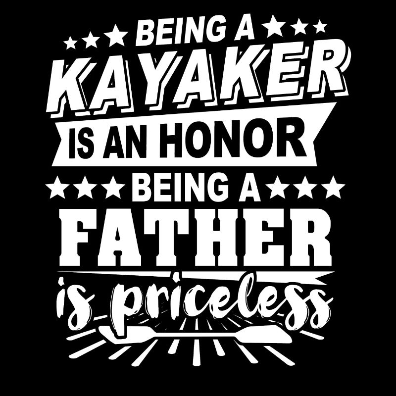Kayakfahrer Papa Kayaker