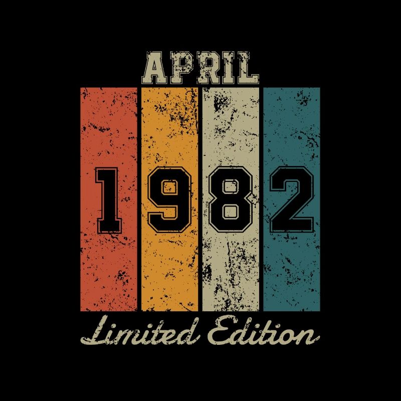 Date de naissance : Avril 1982 - Edition Limitée Rétro
