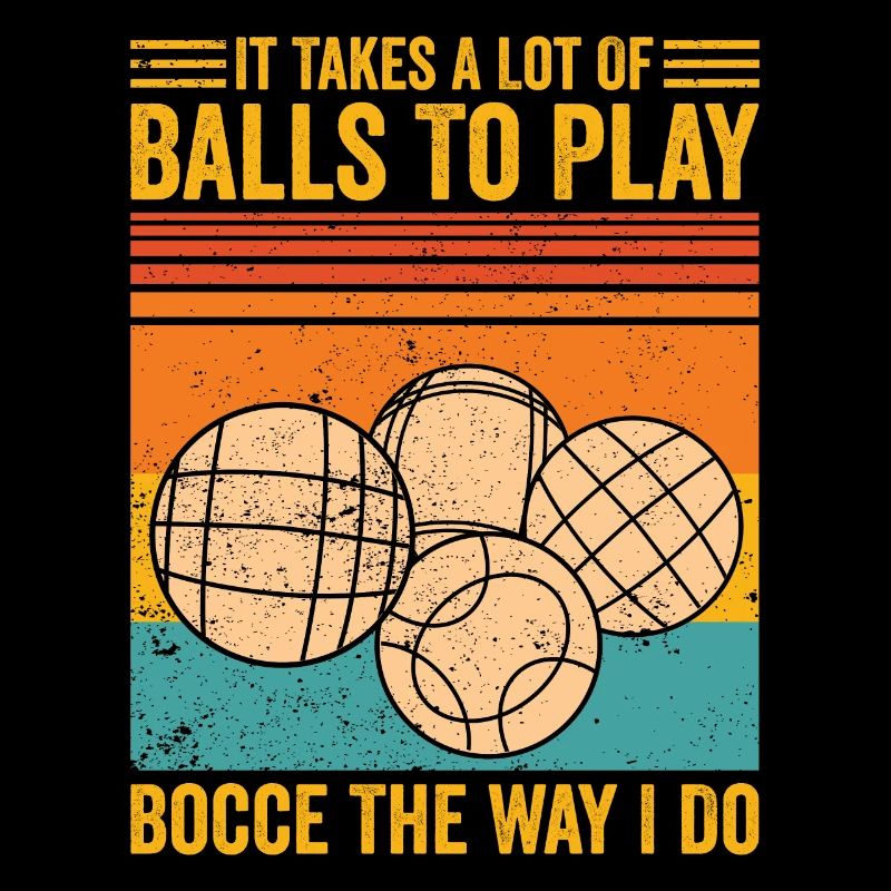 Drôle de boule de pétanque