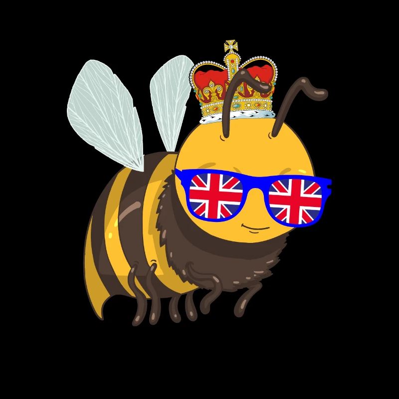 Bee Queen Queen Elizabeth II Sunglasses