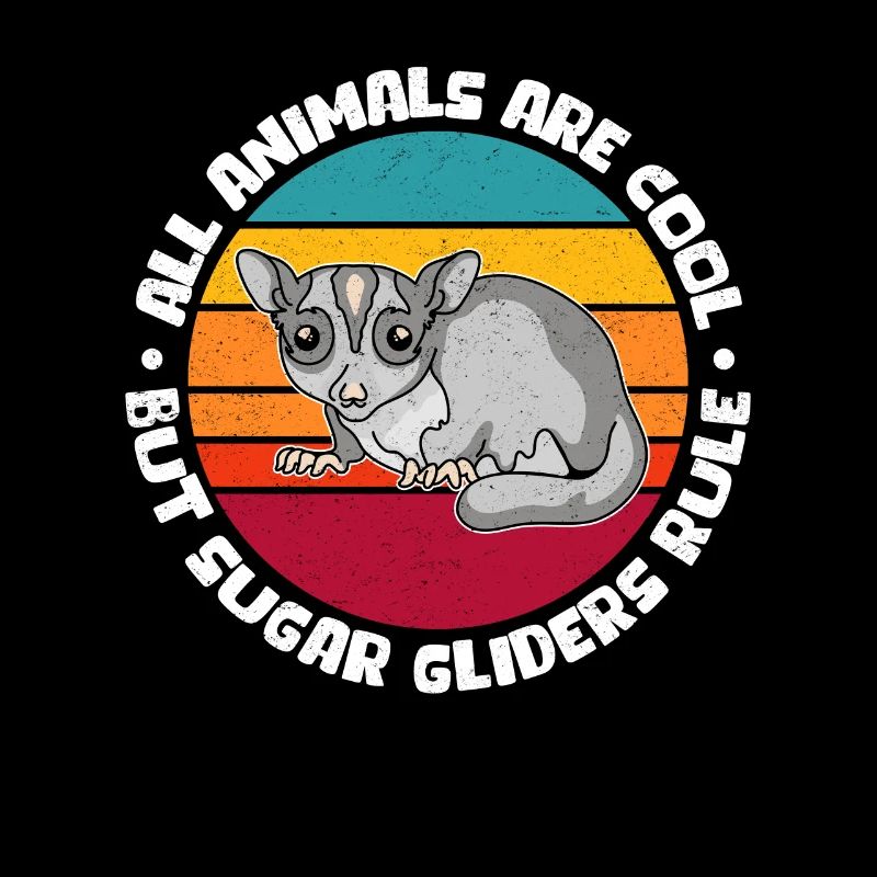Sugar Glider Short Head Glider Cadeau
