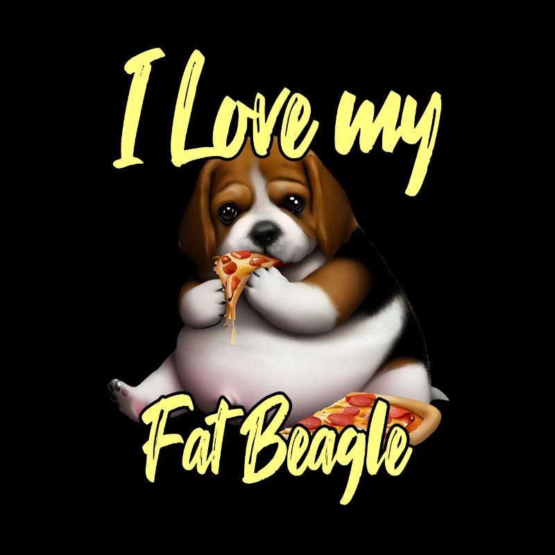 I Love My Fat Beagle