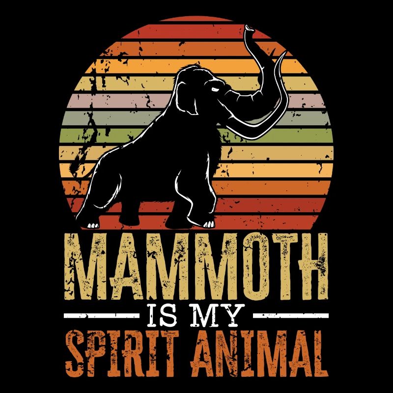Mammoth Elephant Wildlife Extinct Animal Lover