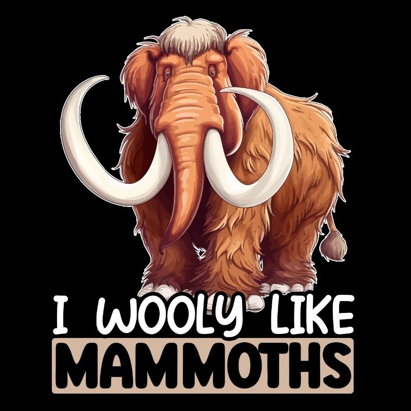 Mammoth Elephant Wildlife Extinct Animal Lover