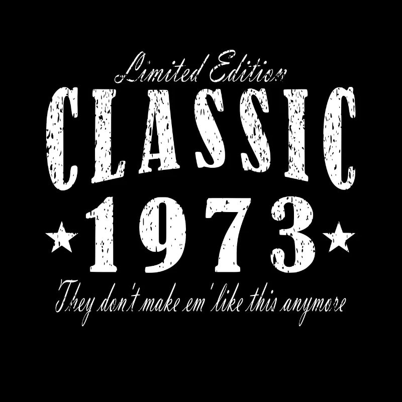 Cadeau de chemise classique de 1973