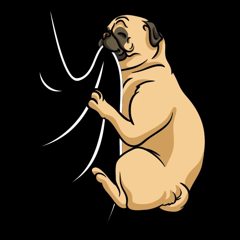 Biting Pug