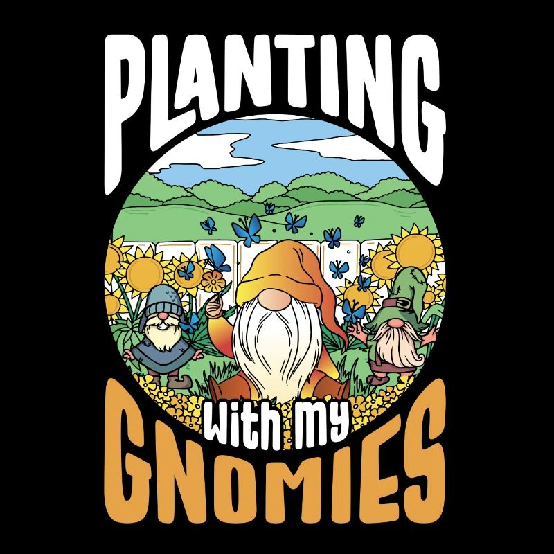 Gartenzwerg Planting With My Gnomies Gartenzwerge