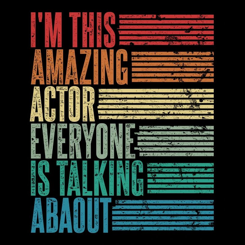 Actor Actor Gift Actor Retro