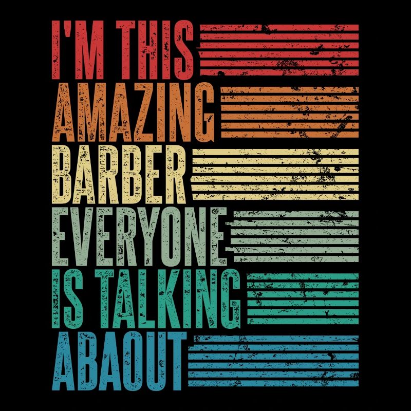 Barbier Barbier Coiffeur Cadeau Coiffeur