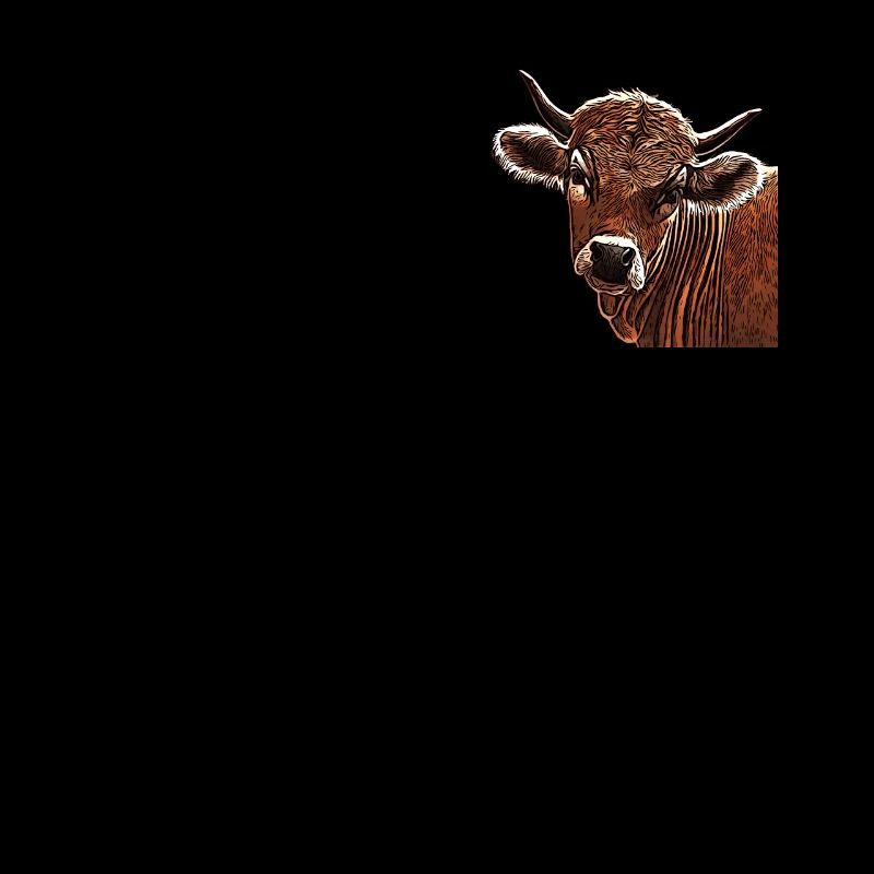 Impression de motifs de ferme de vaches