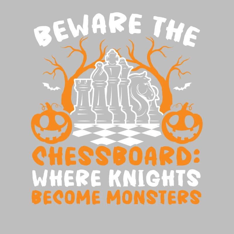 Schach Halloween Süßes oder Saures Schachbrettspiel