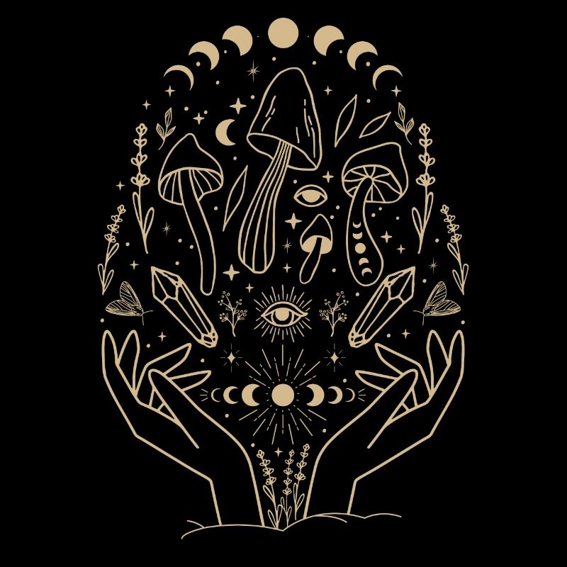 Boho Pilze Cottage Core Aesthetic Goblincore