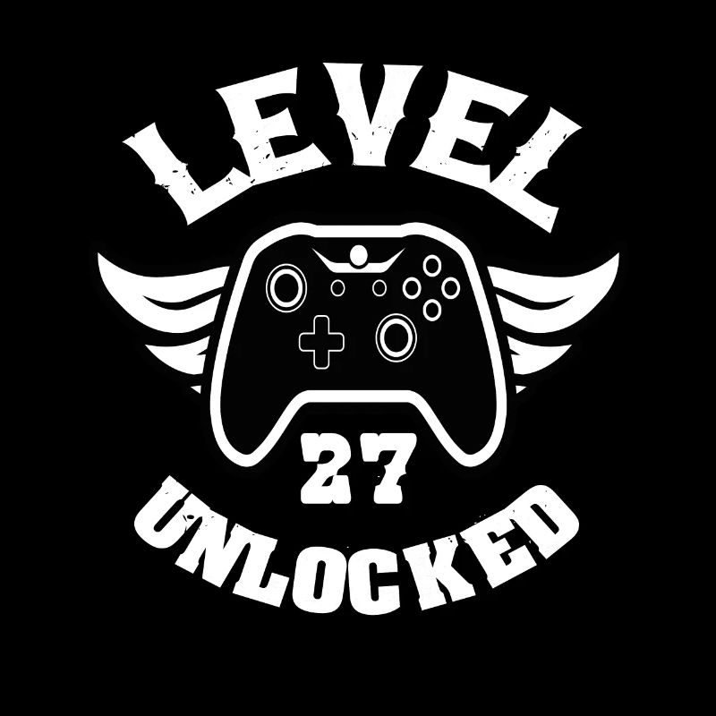 Level 27 Unlocked 27 Birthday