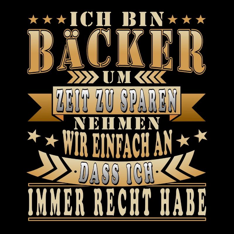 Lustige Bäcker Sprüche Geschenkidee