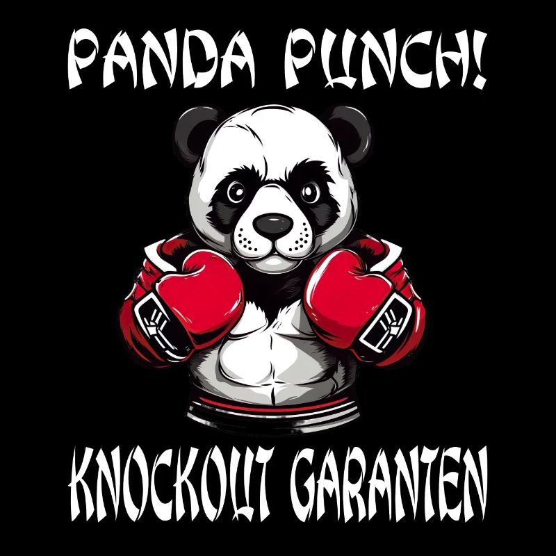 Panda Boxer Boxender Pandabär