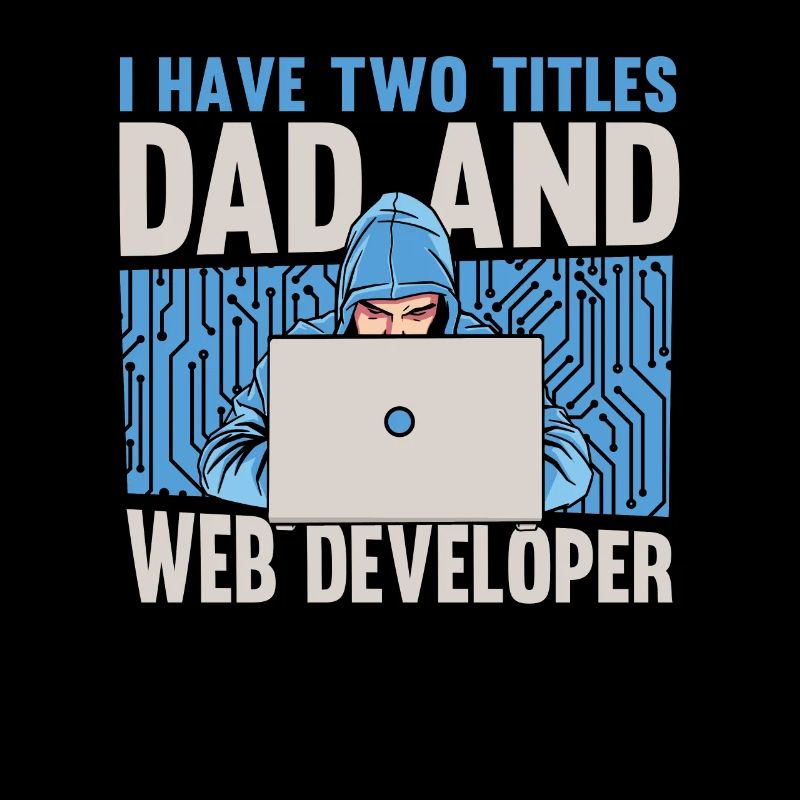 Web Entwickler Webdeveloper Vater