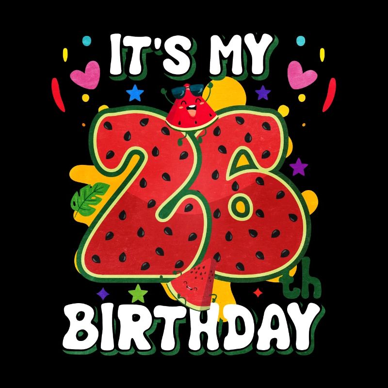 26e anniversaire Cadeau d’été de pastèque