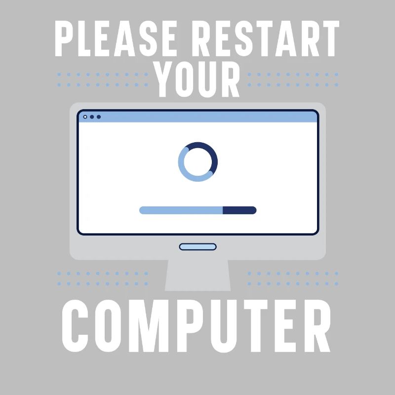 Please Restart Your Computer Coding Tech Support
