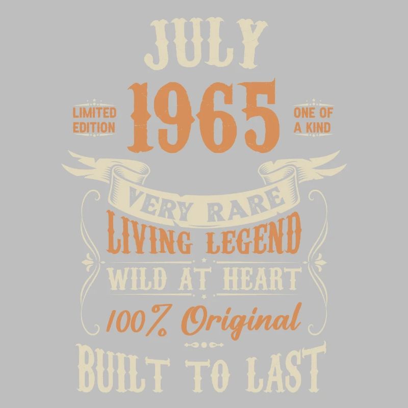 Juli 1965 Geburtstagsgeschenk