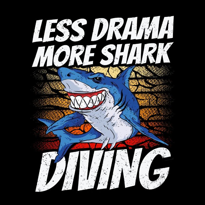 Moins de drame Plus de plongée avec les requins Plongée avec les requins