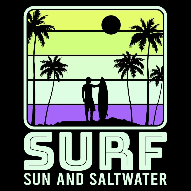 Surf, kitesurf, wakeboard, beach surfers