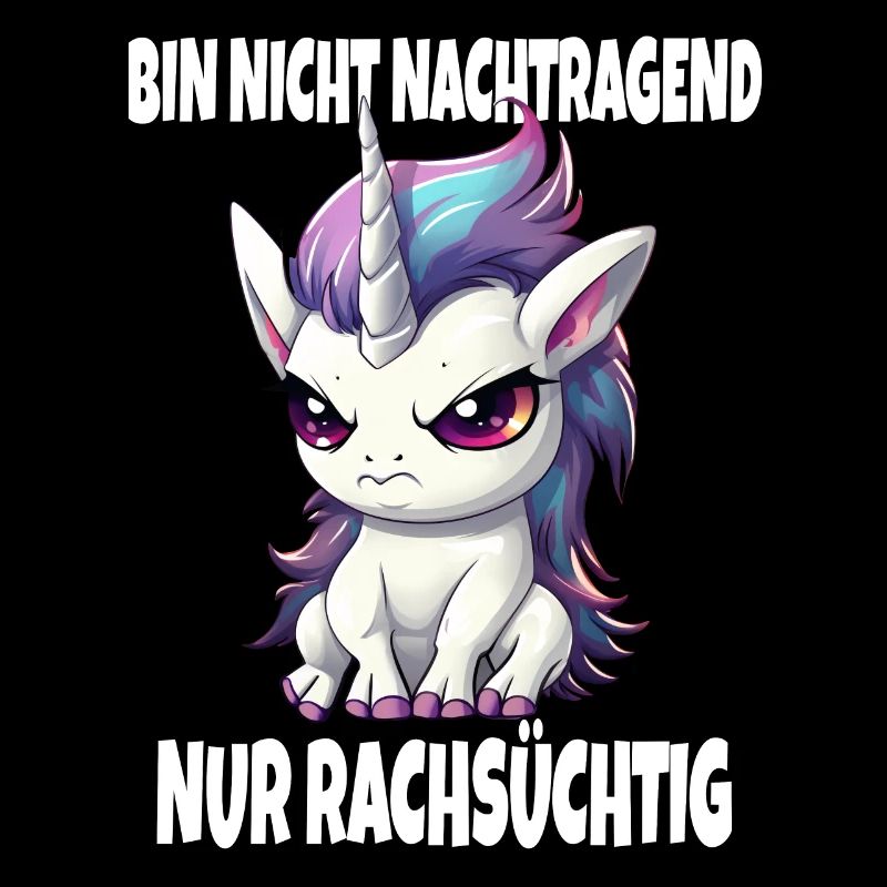 Nicht Nachtragend Nur Rachsüchtig Süßes Einhorn