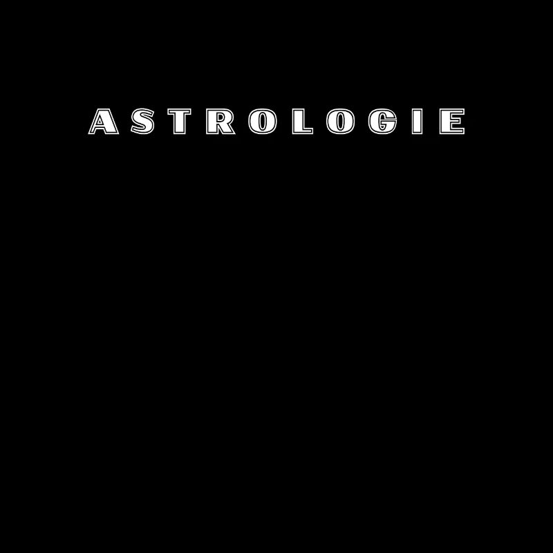 Astrologie Schriftzug