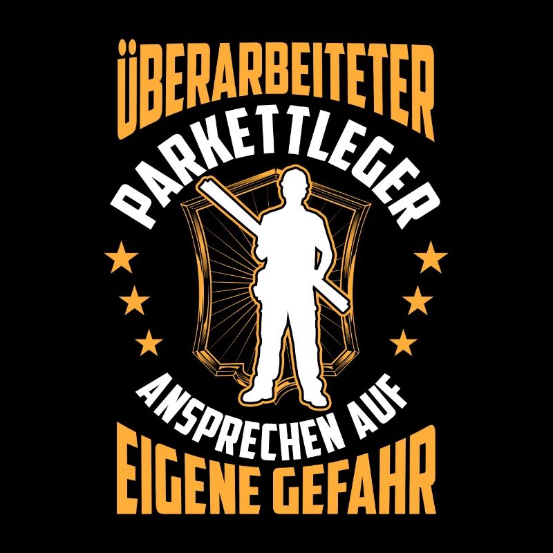 Überarbeiteter Parkettleger Fußbodenleger